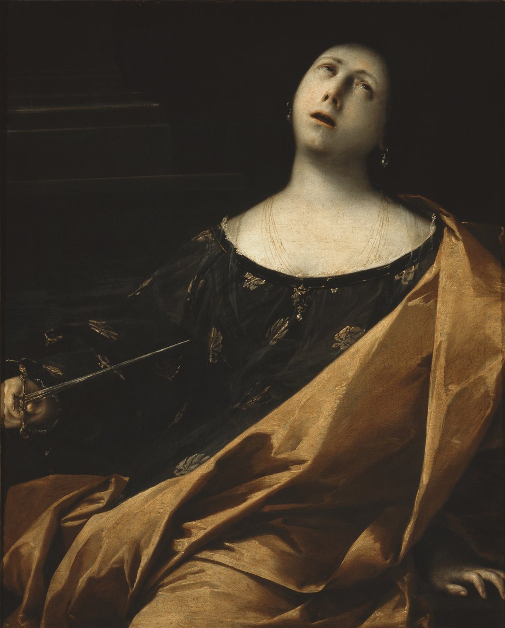 Muerte de Lucrecia, 1633-35 de Francesco del Cairo