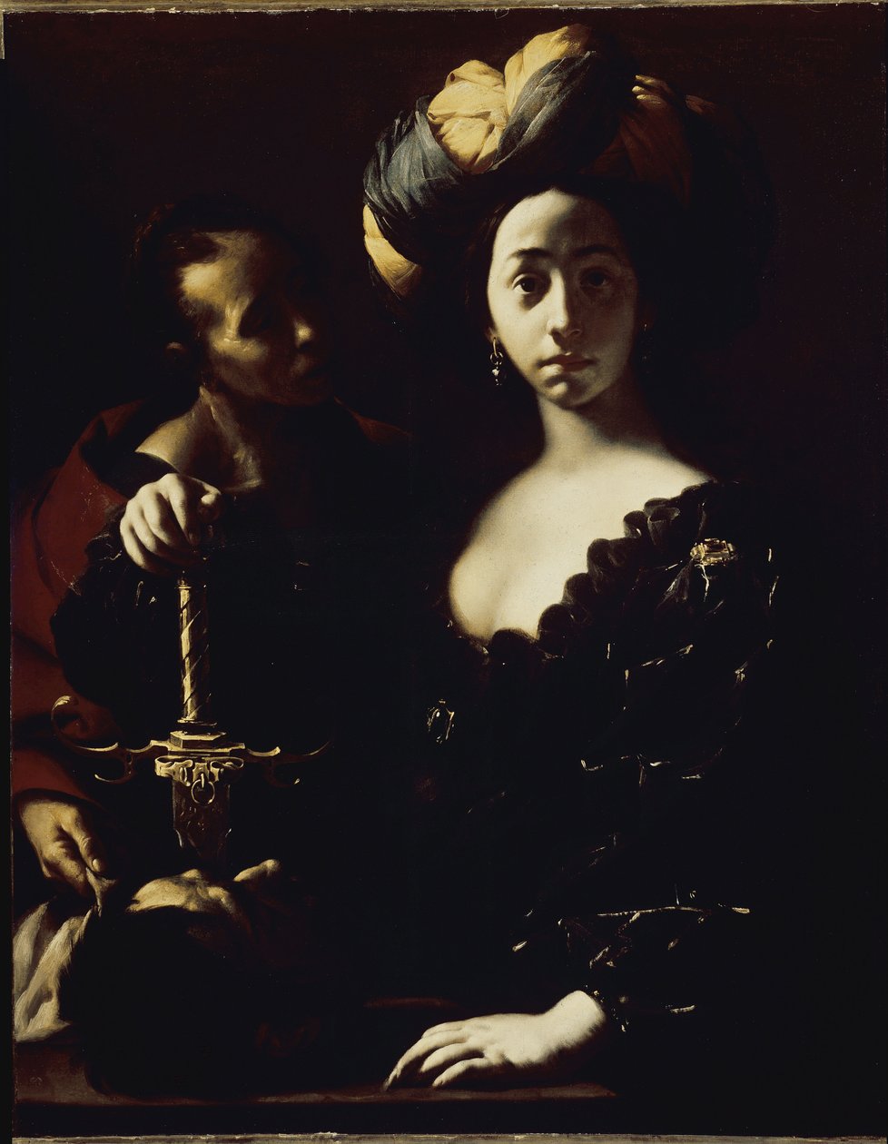 Judith y la cabeza de Holofernes de Francesco del Cairo