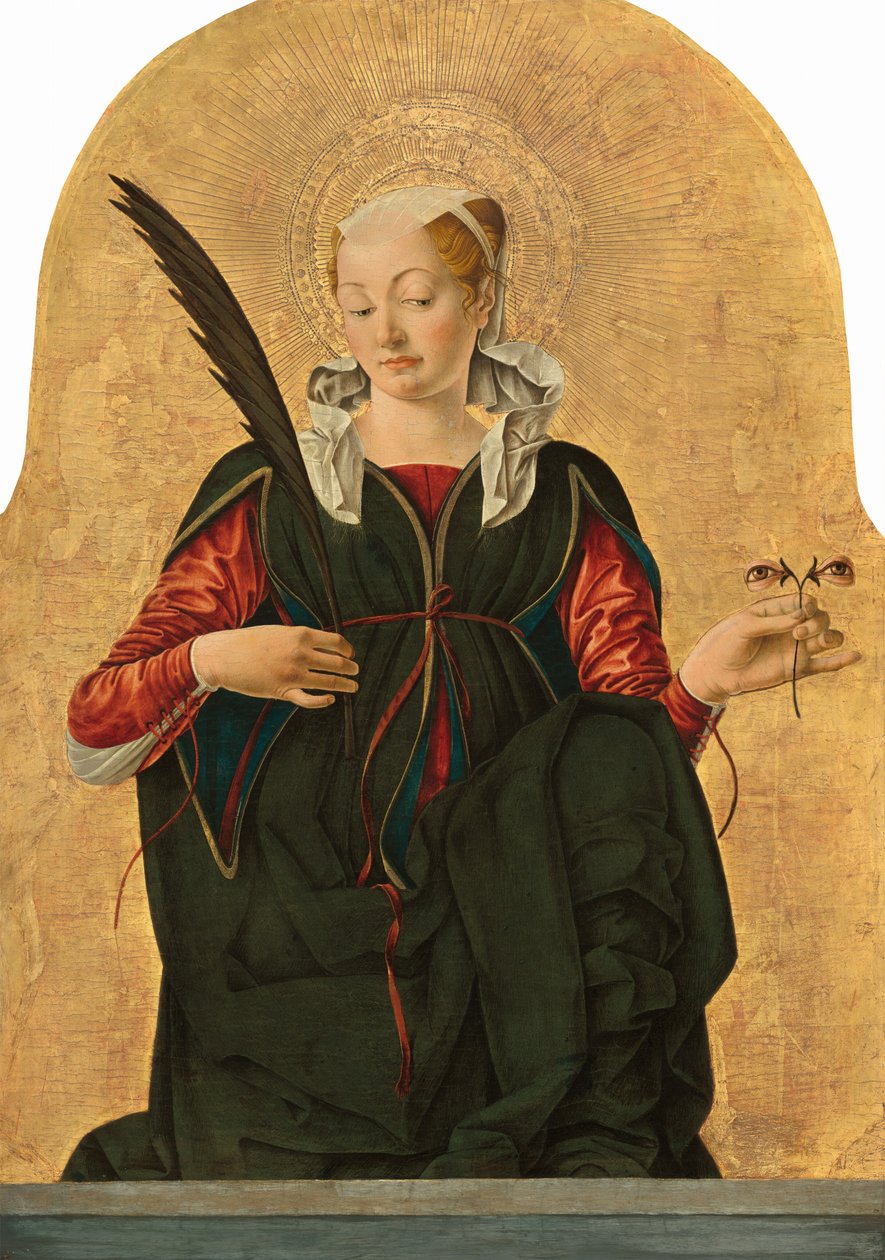 Santa Lucía de Francesco del Cossa