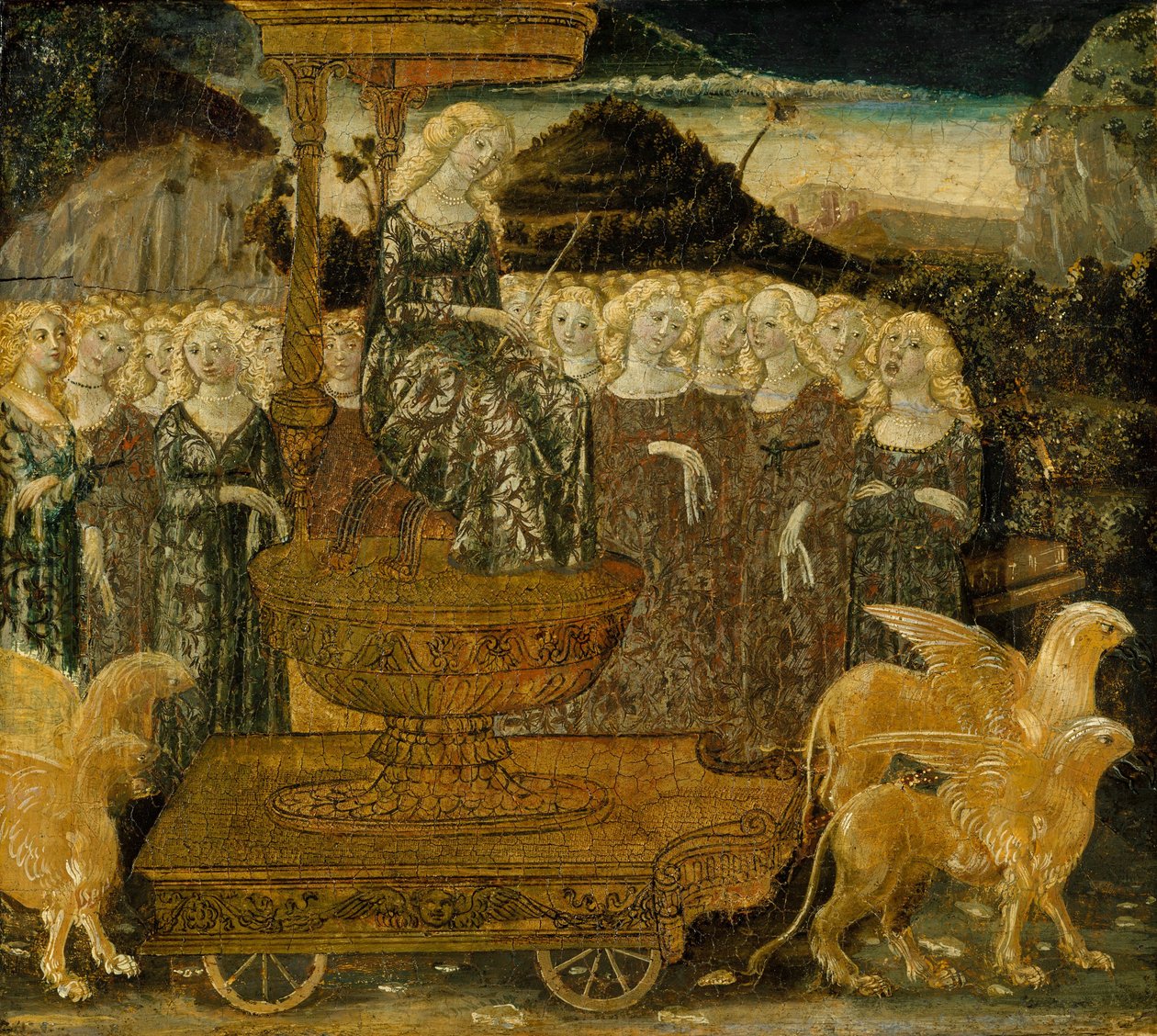 Diosa del amor casto, 1468-75 de Francesco di Giorgio Martini