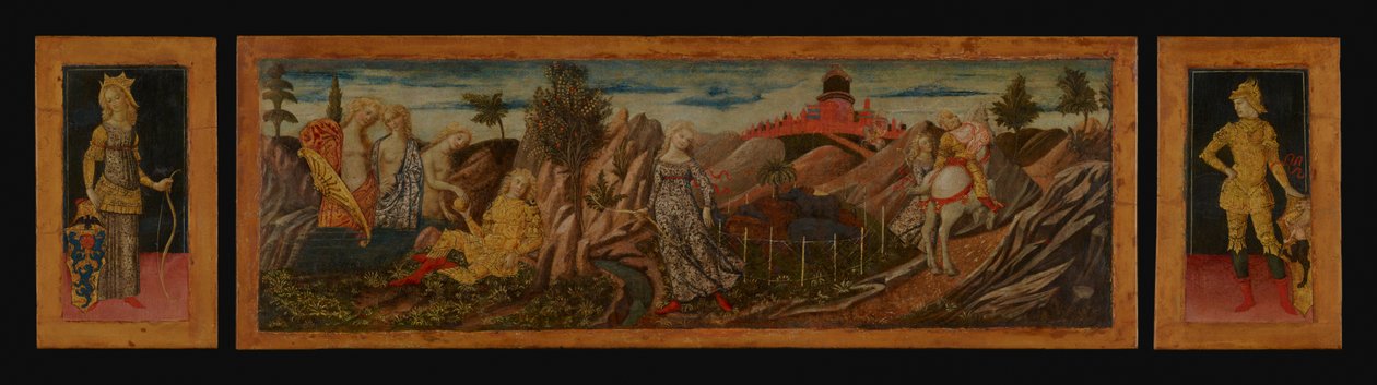 La historia de Oenone y París de Francesco di Giorgio Martini