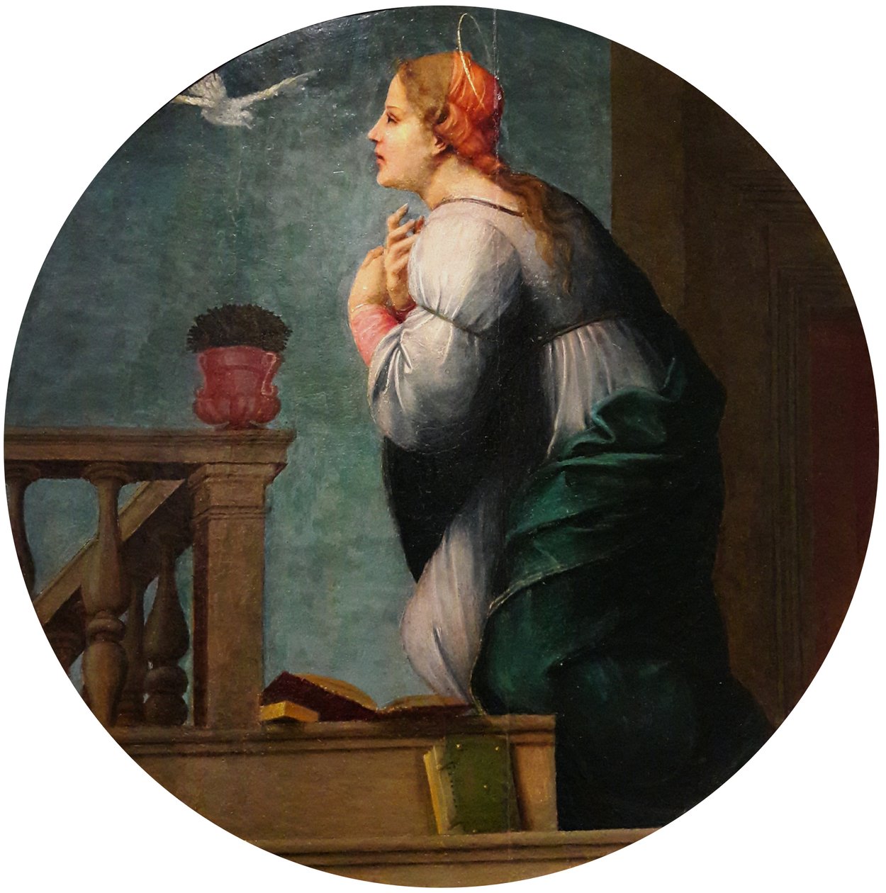 María de la Anunciación (pareja) de Francesco di Cristofano Franciabigio