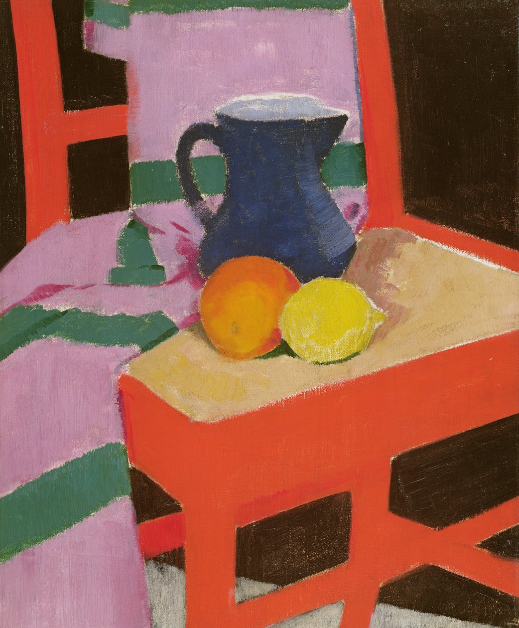 La Silla Roja (La Jarra Azul) c.1934 de Francis Campbell Boileau Cadell