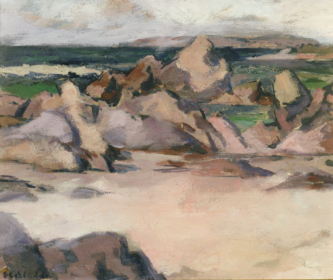 Punto Treshnish, extremo norte de Iona de Francis Campbell Boileau Cadell