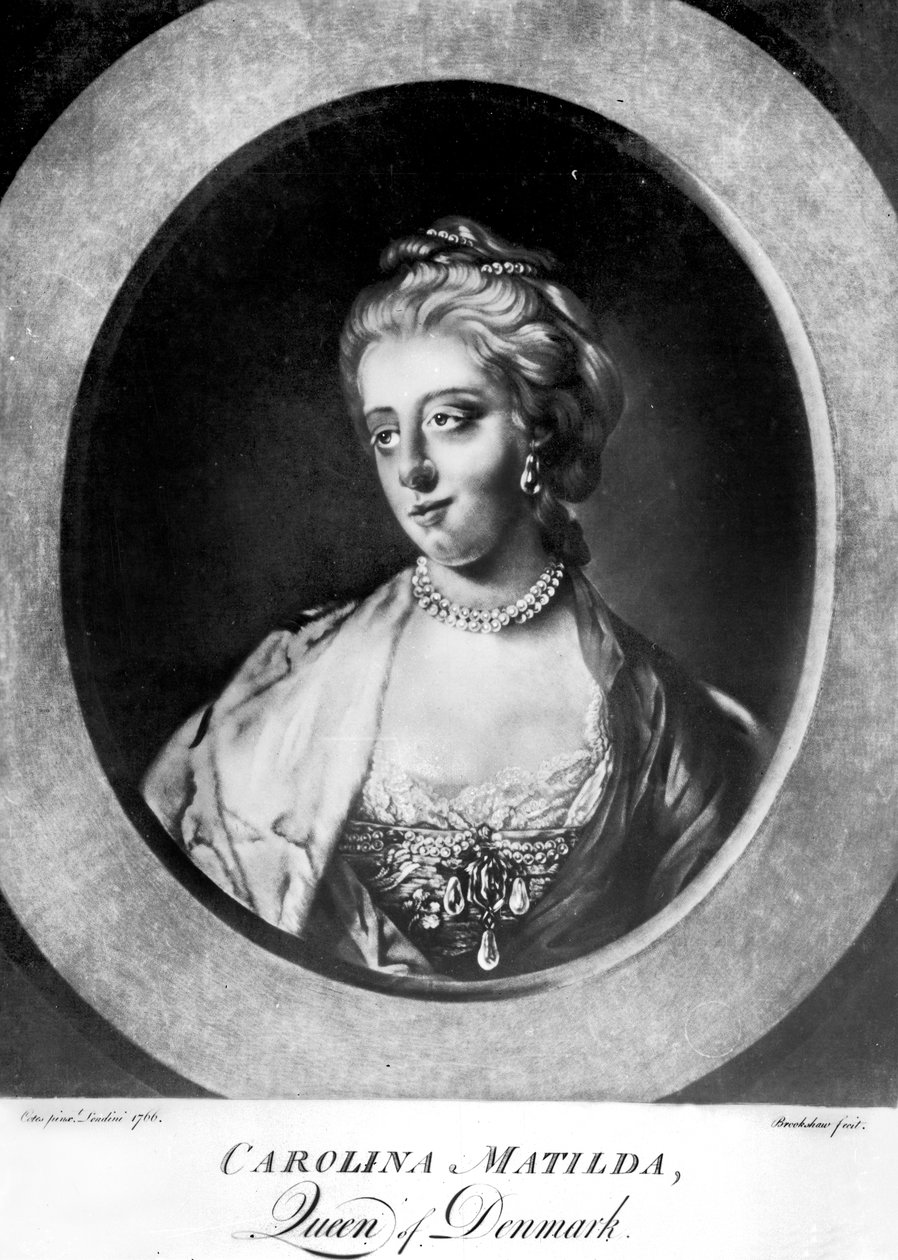 Carolina Matilde, Reina de Dinamarca y Noruega de Francis Cotes