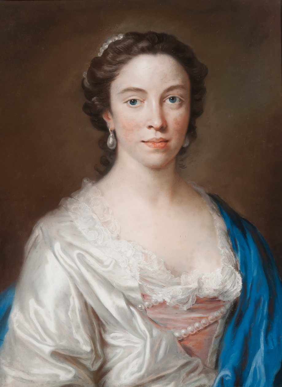 Retrato de Mary Thornton de Francis Cotes