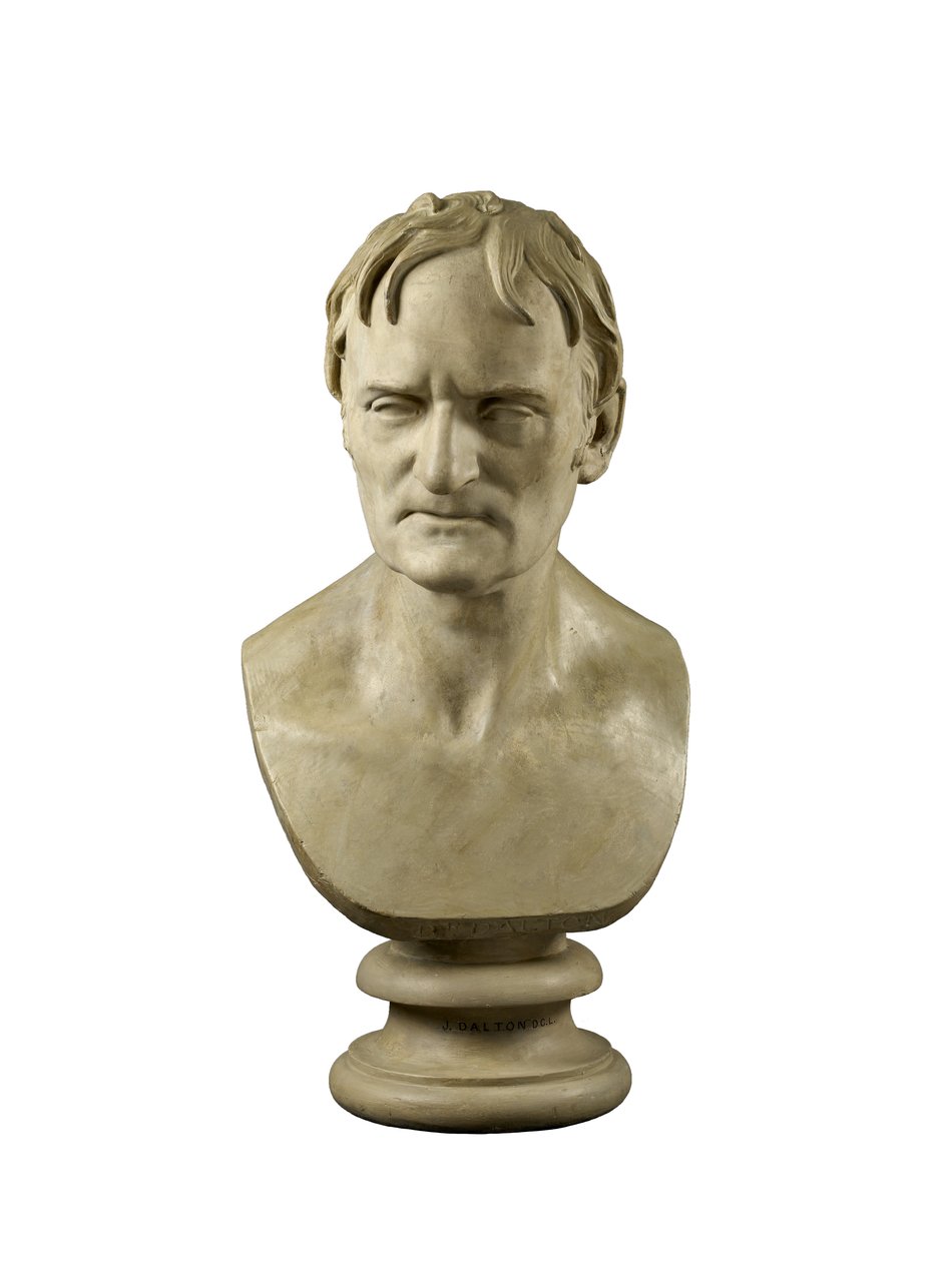 Busto de John Dalton DCL, 1834 de Francis Legatt Chantrey