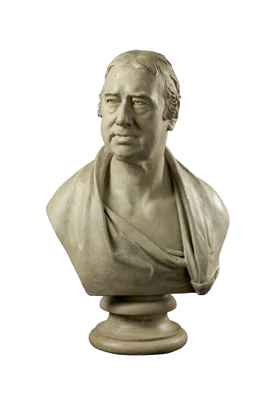 Busto de Thomas Dundas, primer barón Dundas de Aske (1741-1820), 1819 - 1820 (yeso) de Francis Legatt Chantrey