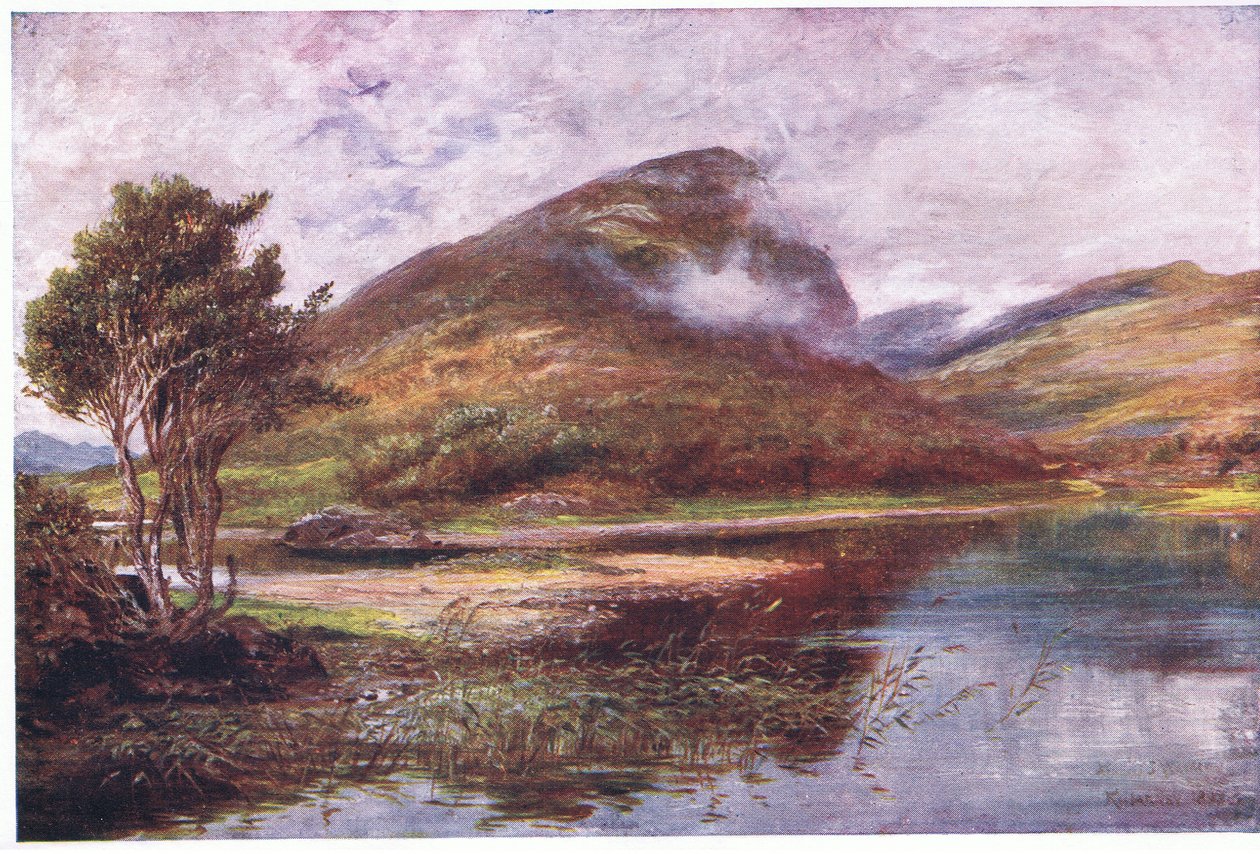 El Nido del Águila, Killarney, de Vistazos a Muchos Países: Irlanda publicado por Adams & Charles, 1909 de Francis S. Walker