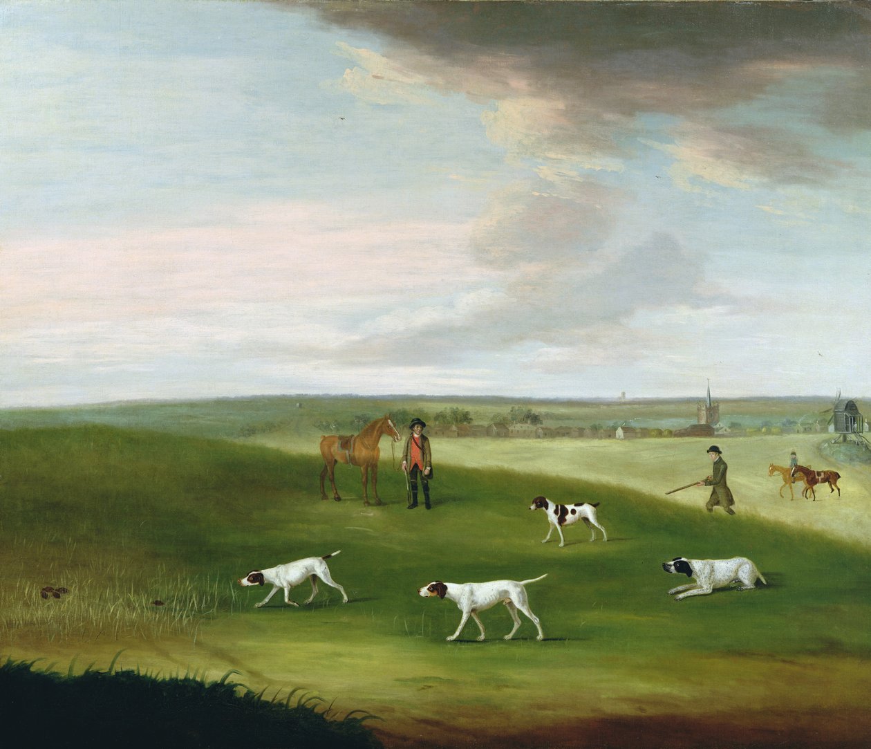 Una escena de caza de J. Francis Sartorius