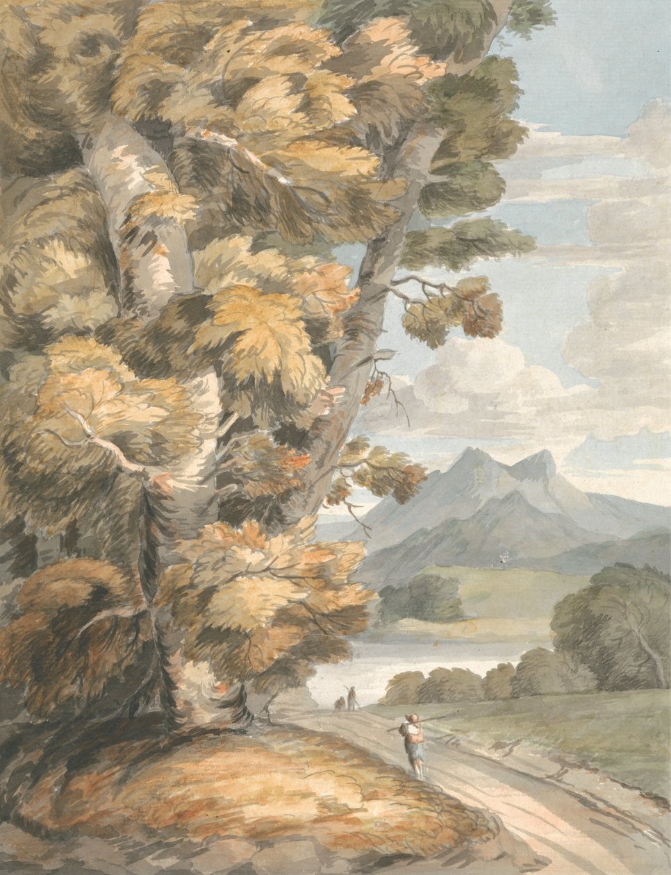 El Camino al Lago de Francis Towne