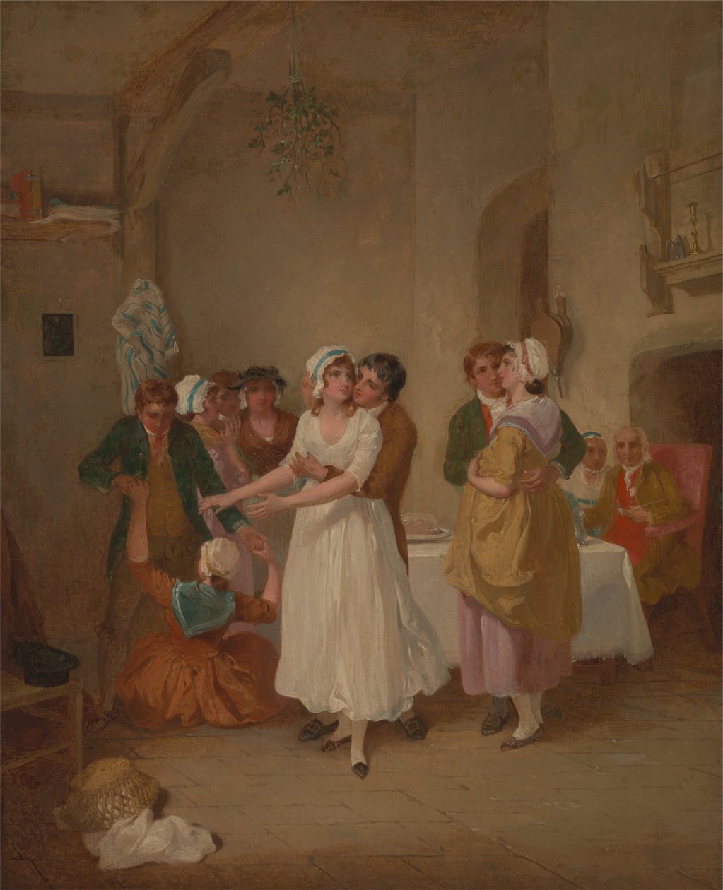 La rama de muérdago de Francis Wheatley