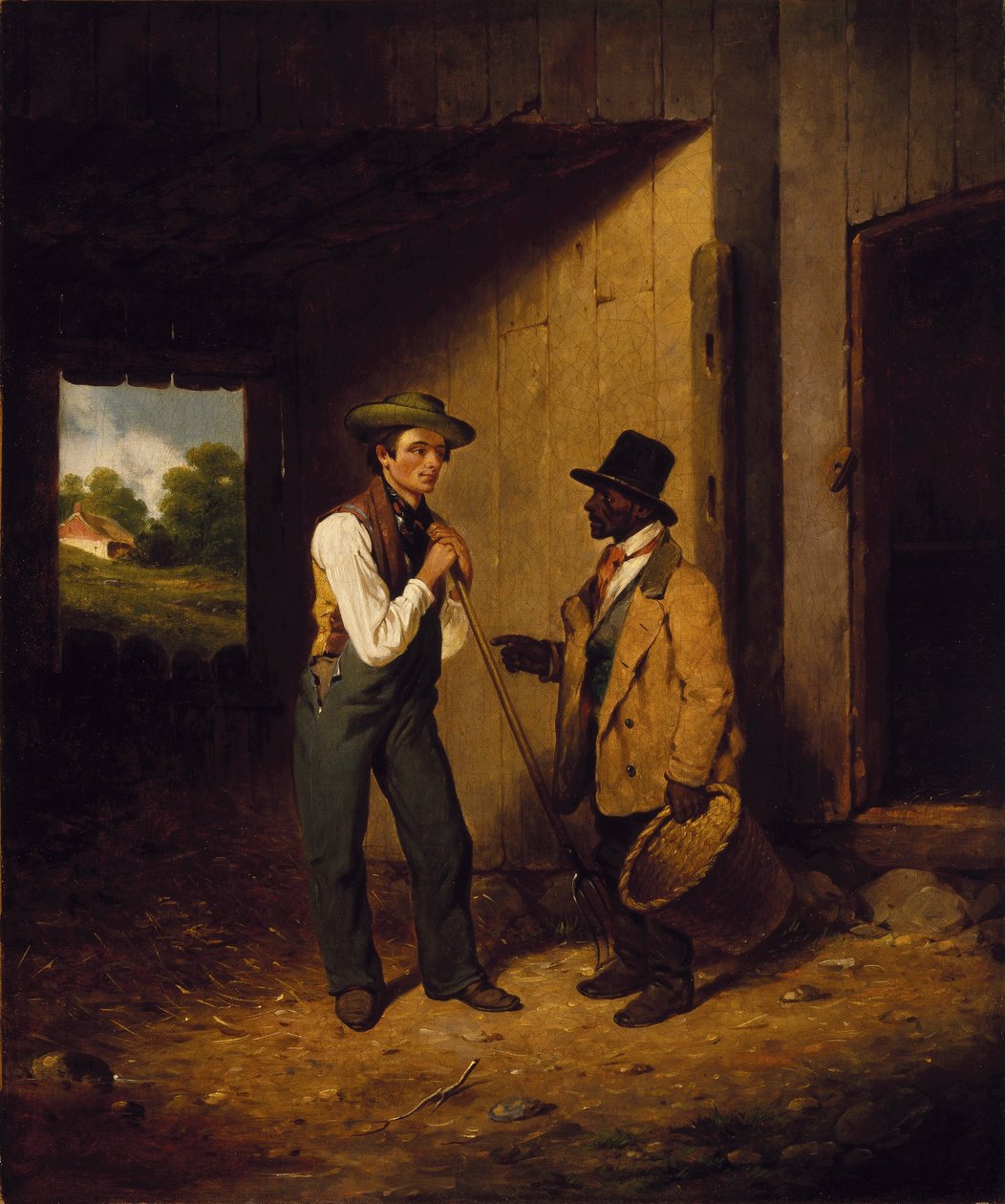 Mucho hablar y poco trabajar de Francis William Edmonds