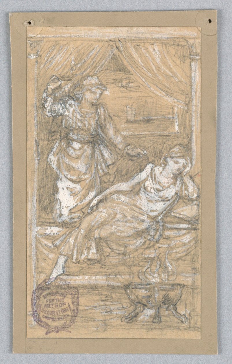 Escena clásica de Francis Augustus Lathrop