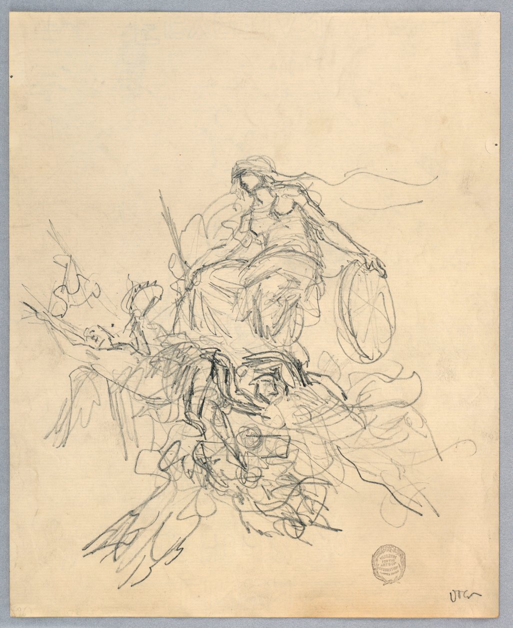 Boceto de Fortuna de Francis Augustus Lathrop
