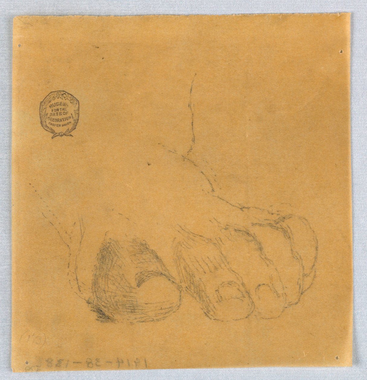 Boceto de dedos de Francis Augustus Lathrop