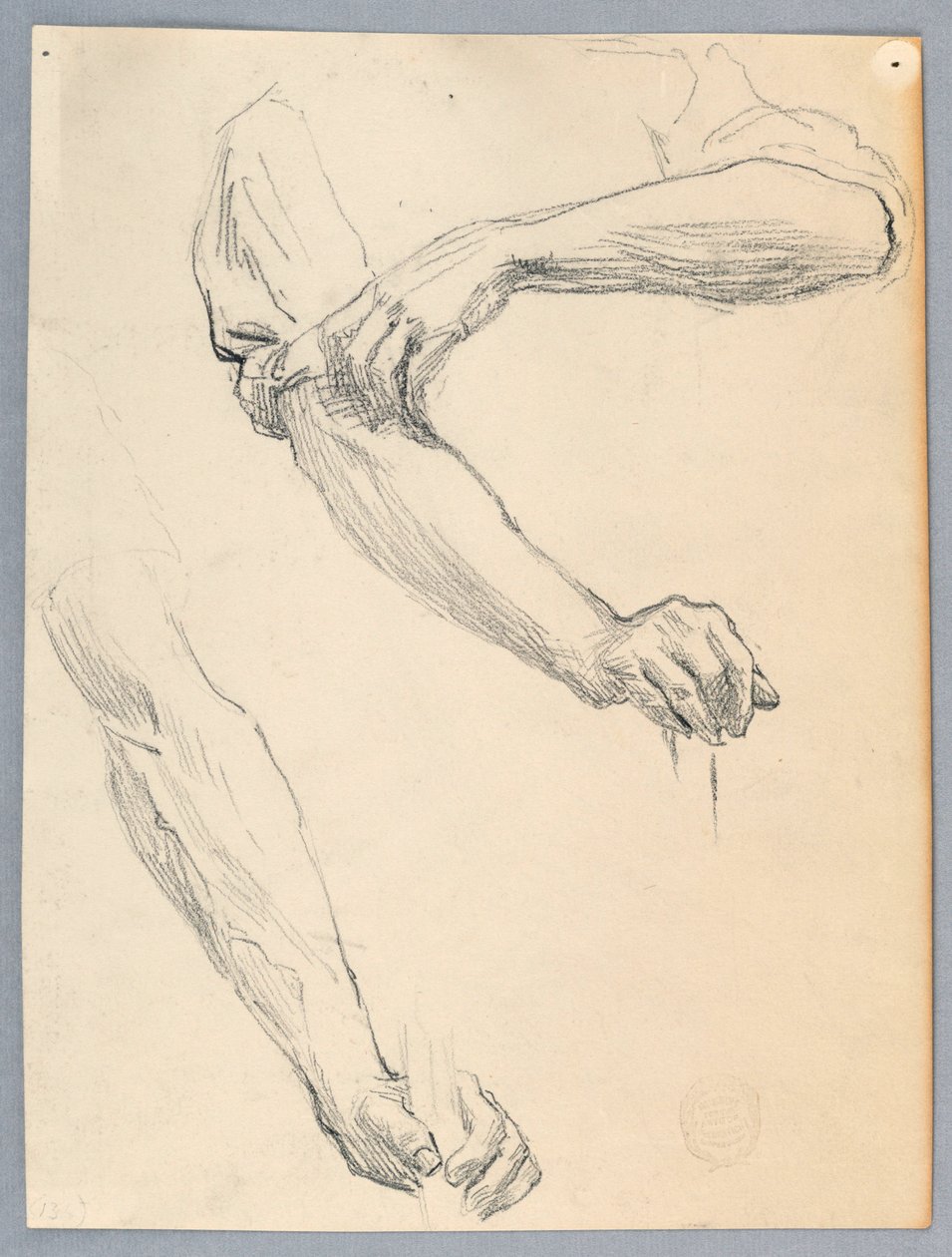 Estudios de brazos de Francis Augustus Lathrop