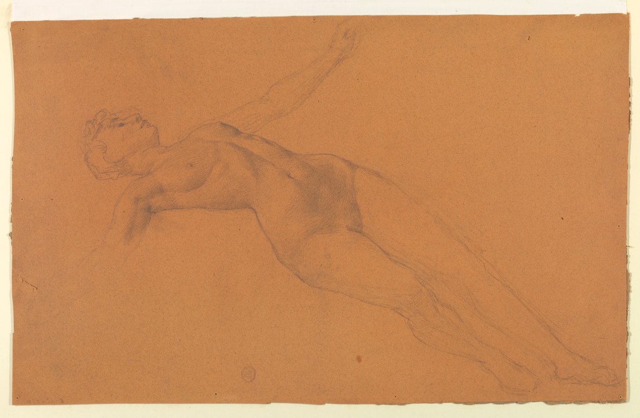 Estudio para "Diana y sus asistentes entre las constelaciones" de Francis Augustus Lathrop