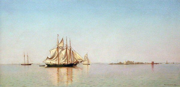 Fuera de City Island, Nueva York de Francis Augustus Silva