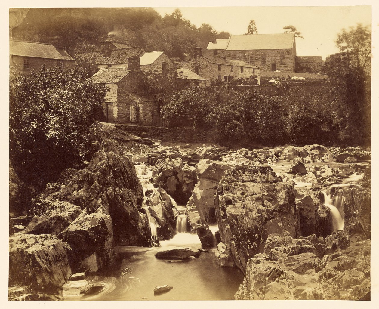 En Pont y Pair, Betws-y-Coed, Gales del Norte de Francis Bedford