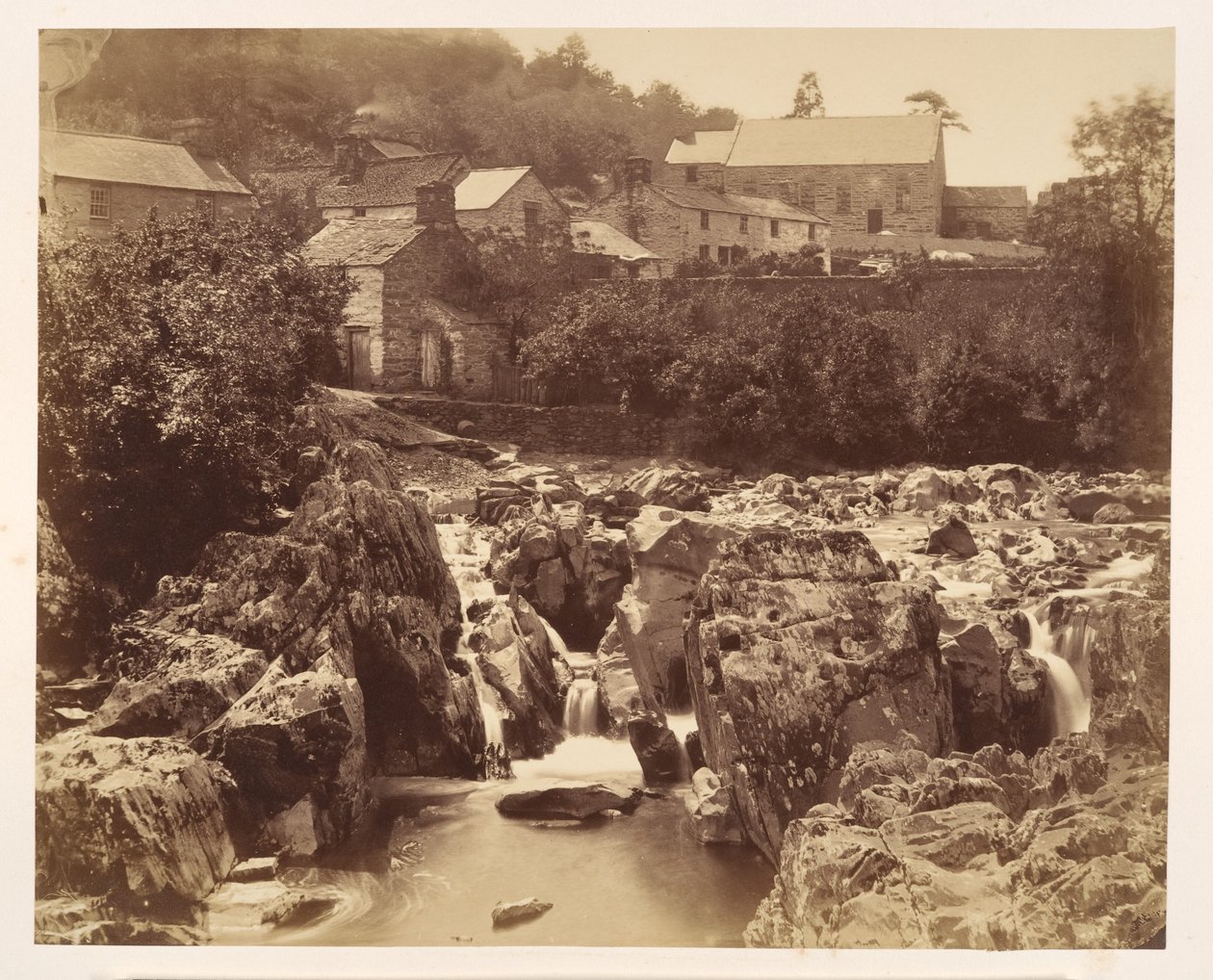 En Pont y Pair, Bettws-y-Coed, Gales del Norte de Francis Bedford