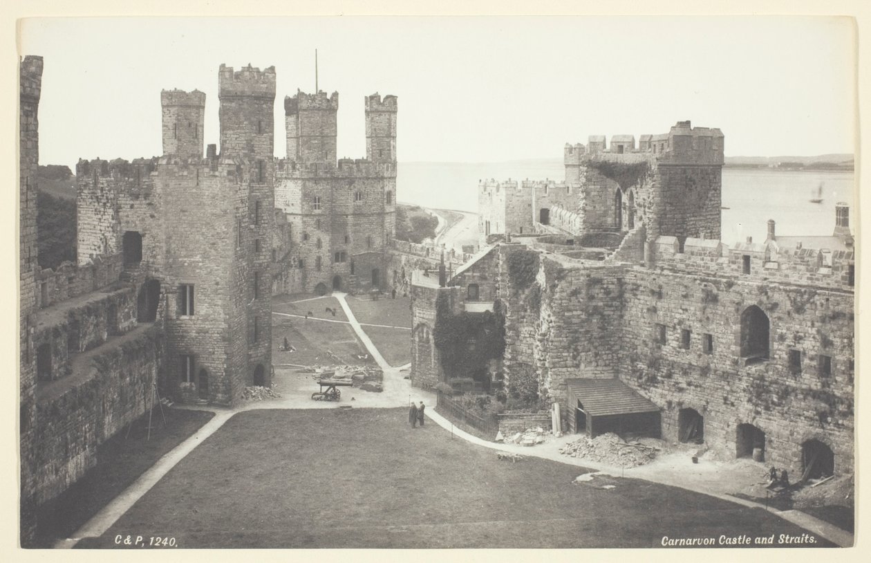 Castillo de Carnavon y Estrechos de Francis Bedford