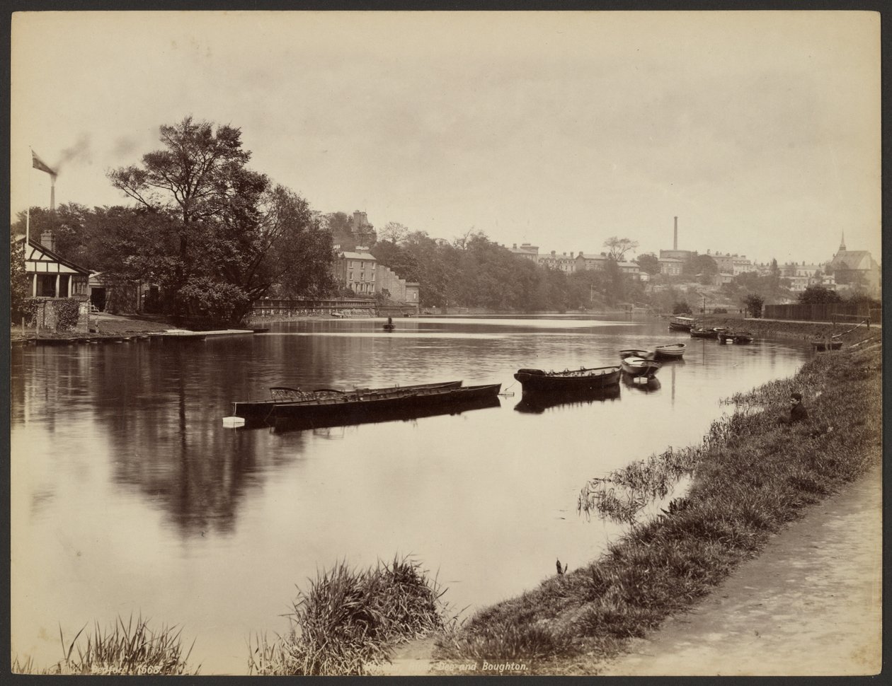 Chester, río Dee y Boughton de Francis Bedford