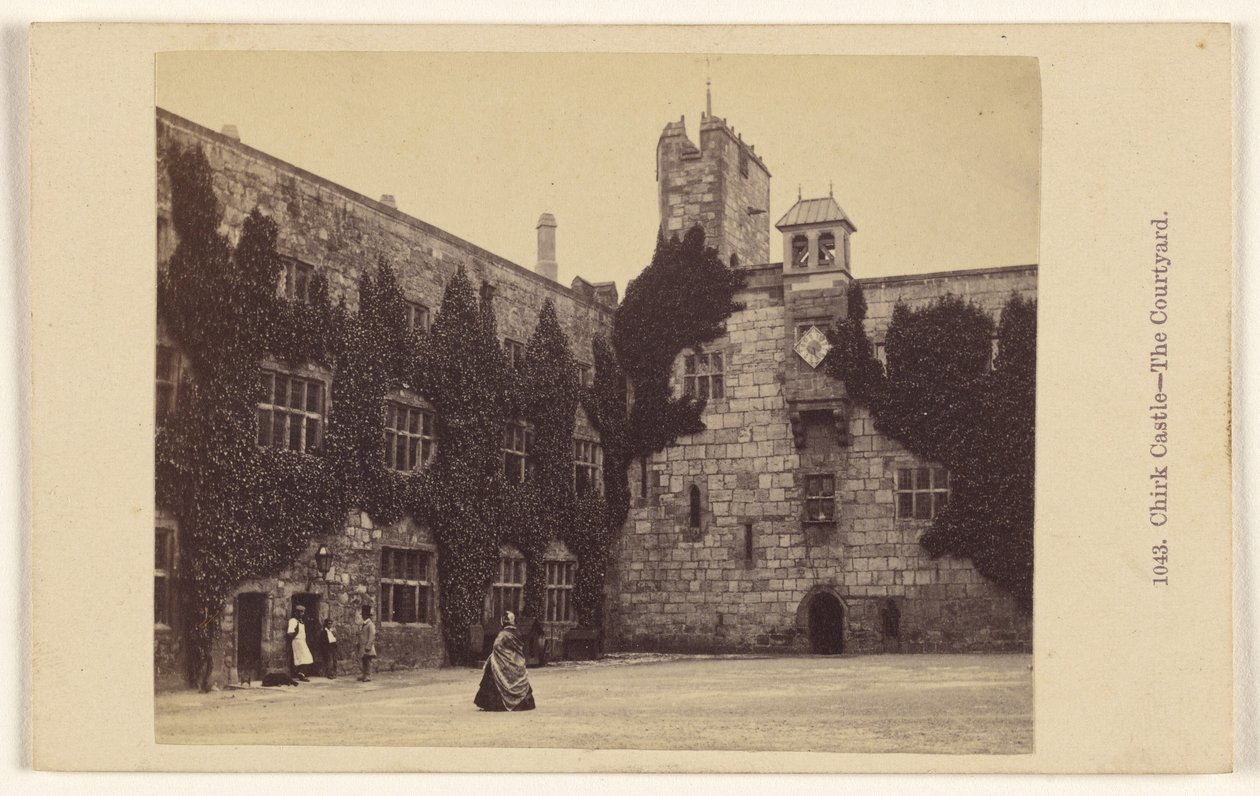 Castillo de Chirk - El patio de Francis Bedford
