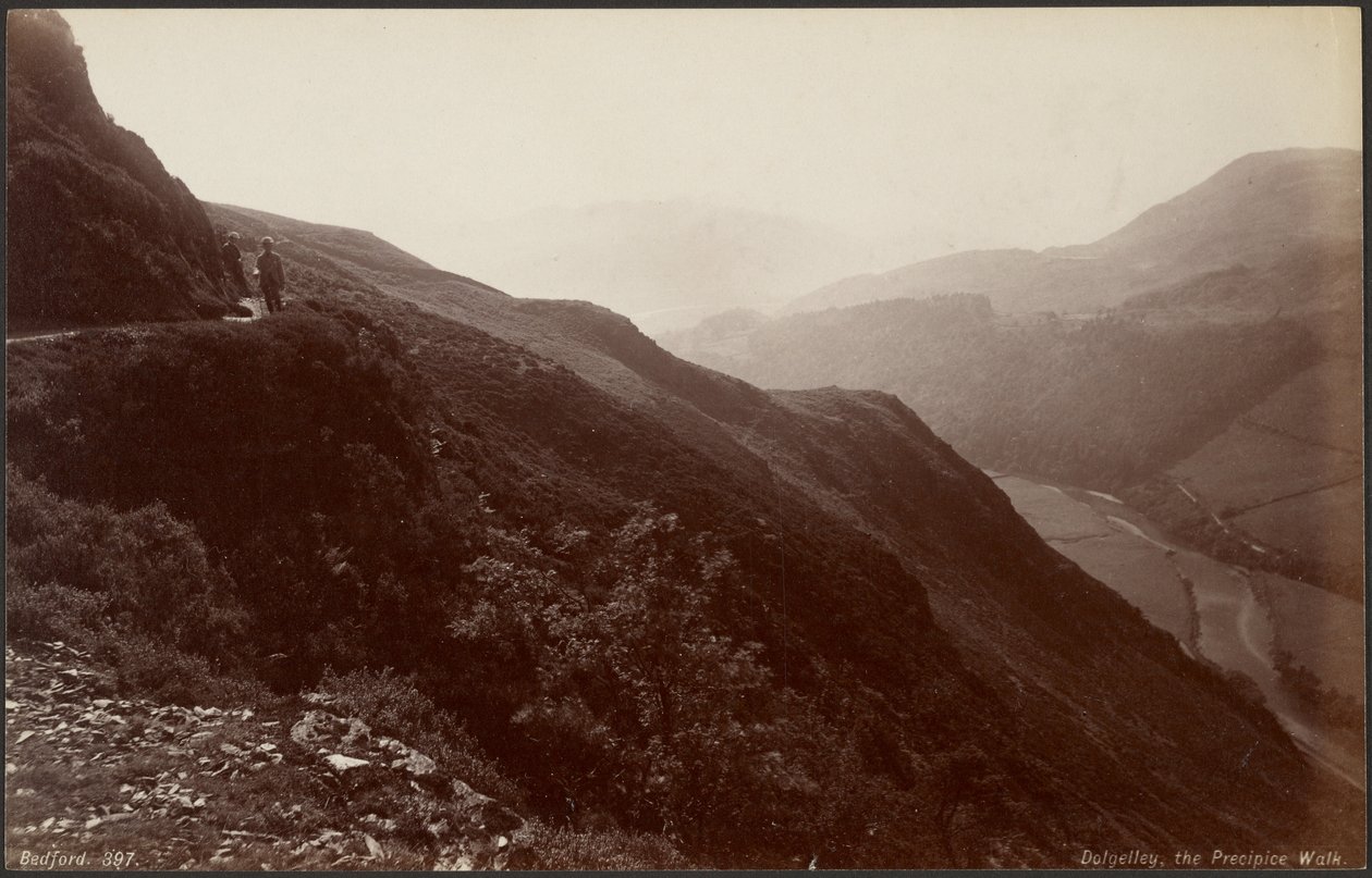 Dolgelley, el Paseo del Precipicio de Francis Bedford