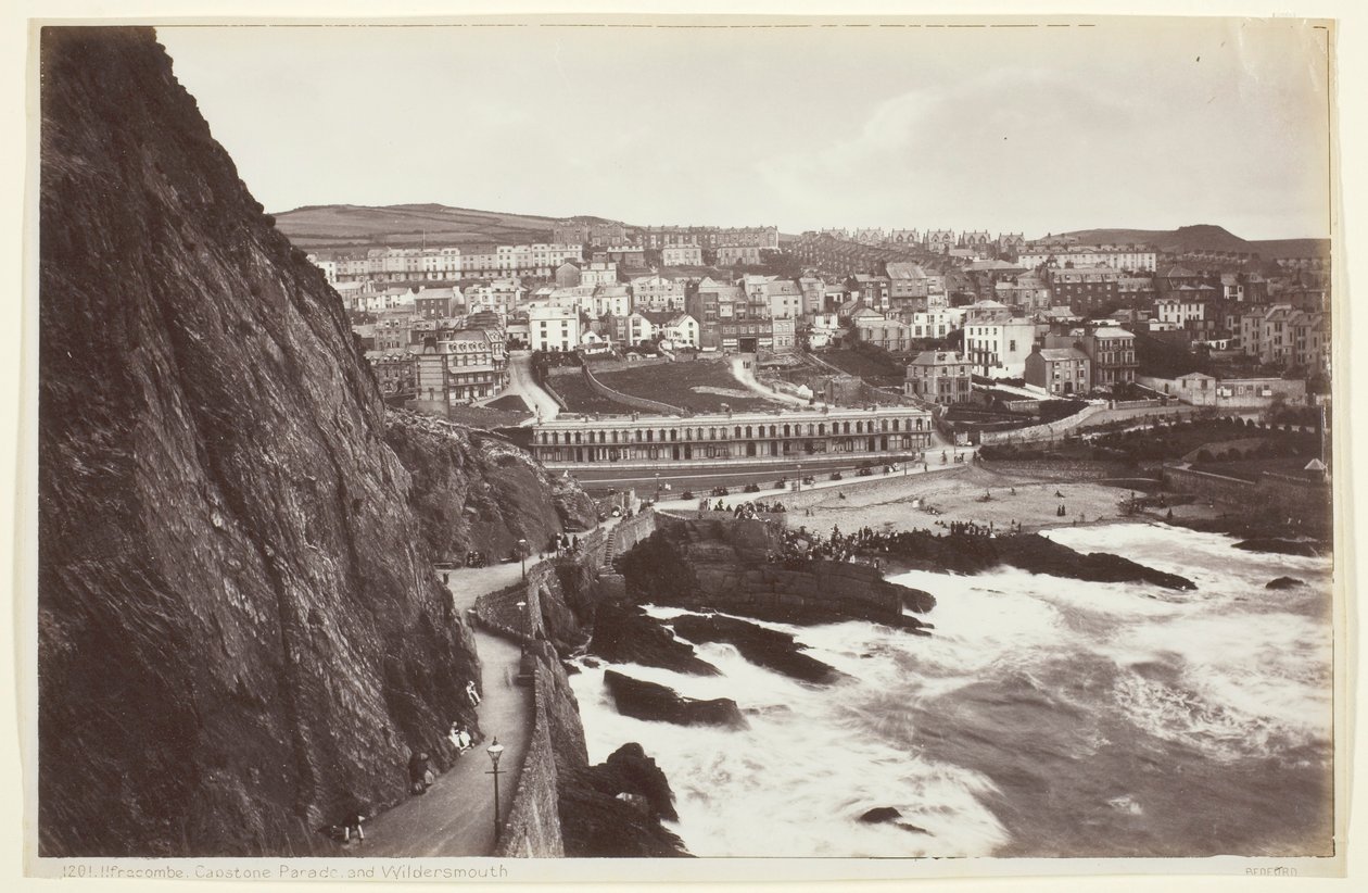 Ilfracombe, Capstone Parade y Wildersmouth de Francis Bedford