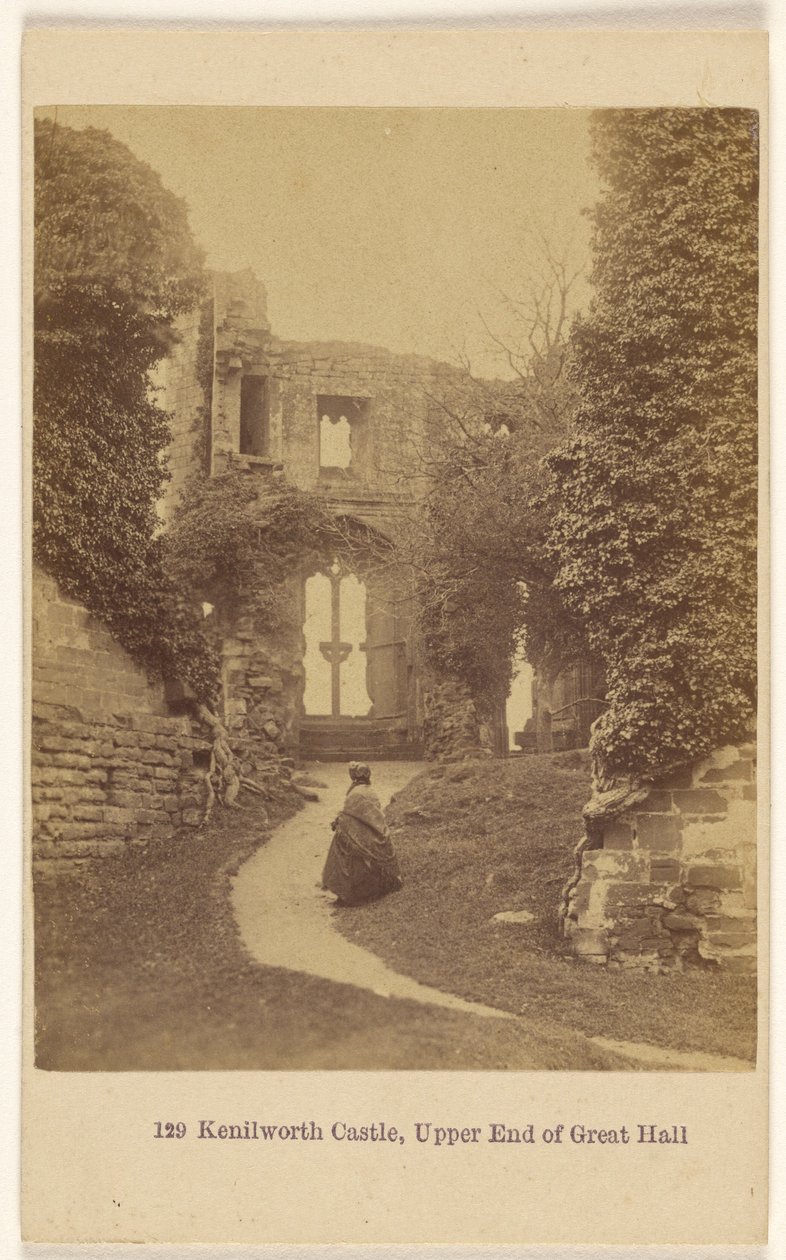 Kenilworth, extremo superior del Gran Salón de Francis Bedford
