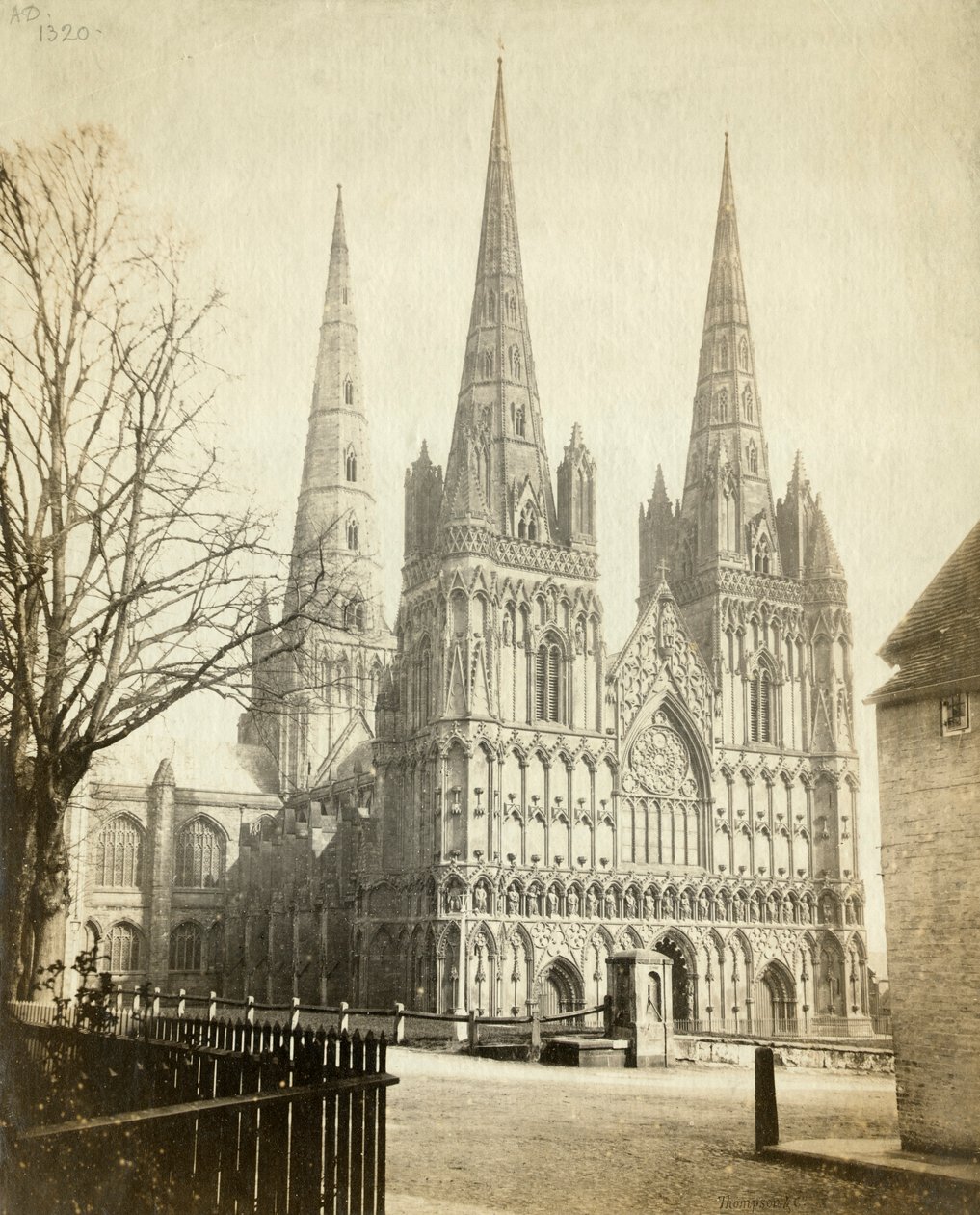 Catedral de Lichfield, Staffordshire de Francis Bedford