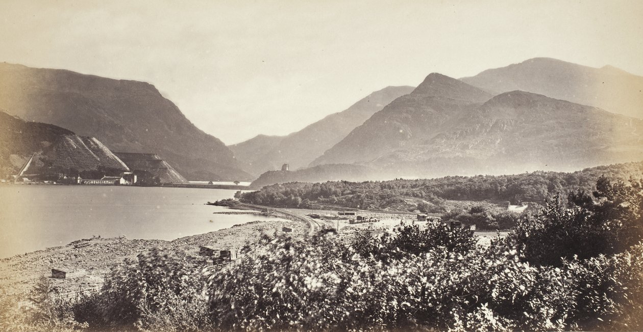 Lagos de Llanberis, Snowdon y el paso (527) de Francis Bedford