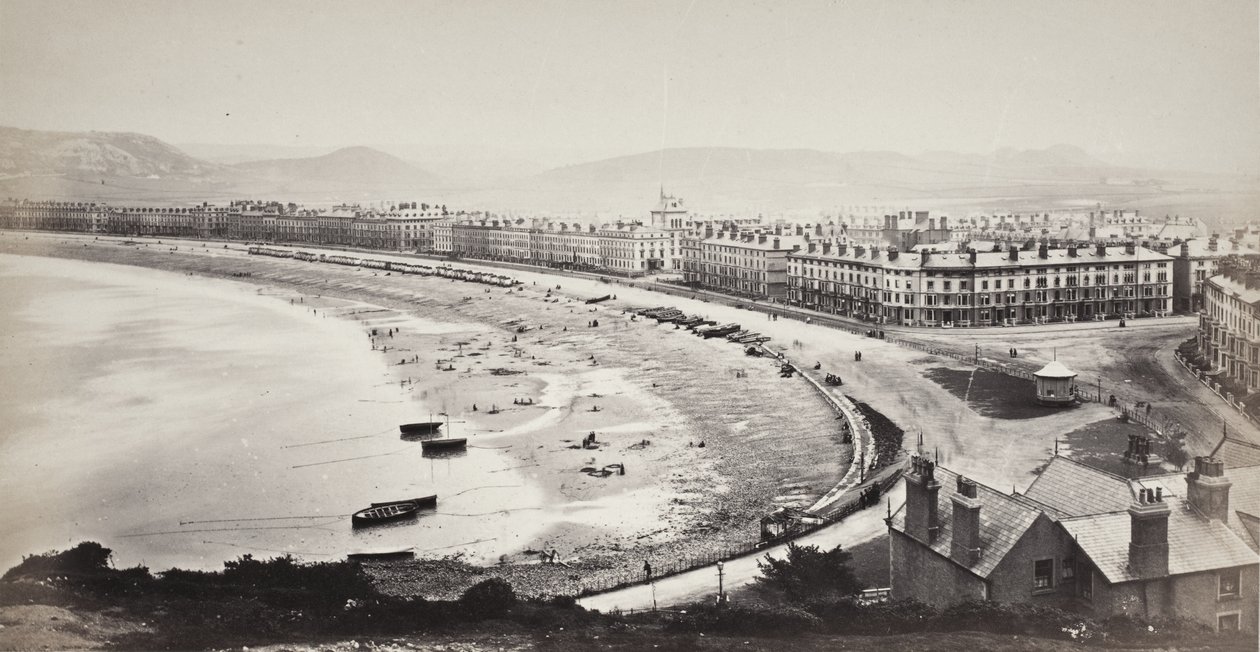 Llandudno desde encima de los baños (684) de Francis Bedford