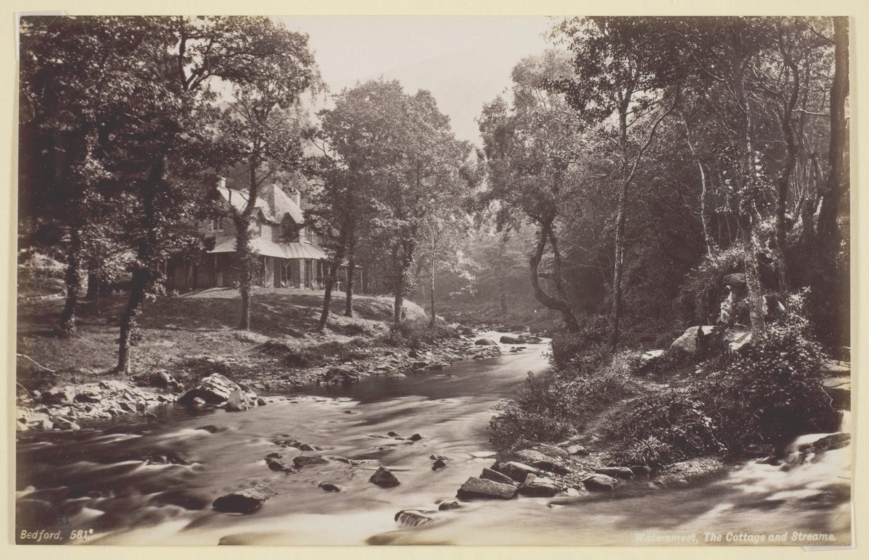 Watersmeet, la cabaña y los arroyos de Francis Bedford