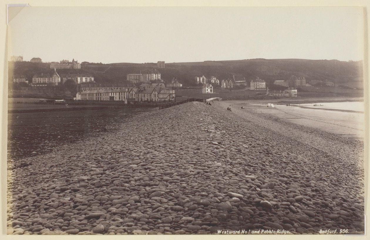 Westward Ho y Pebble Ridge, 1860-94 de Francis Bedford