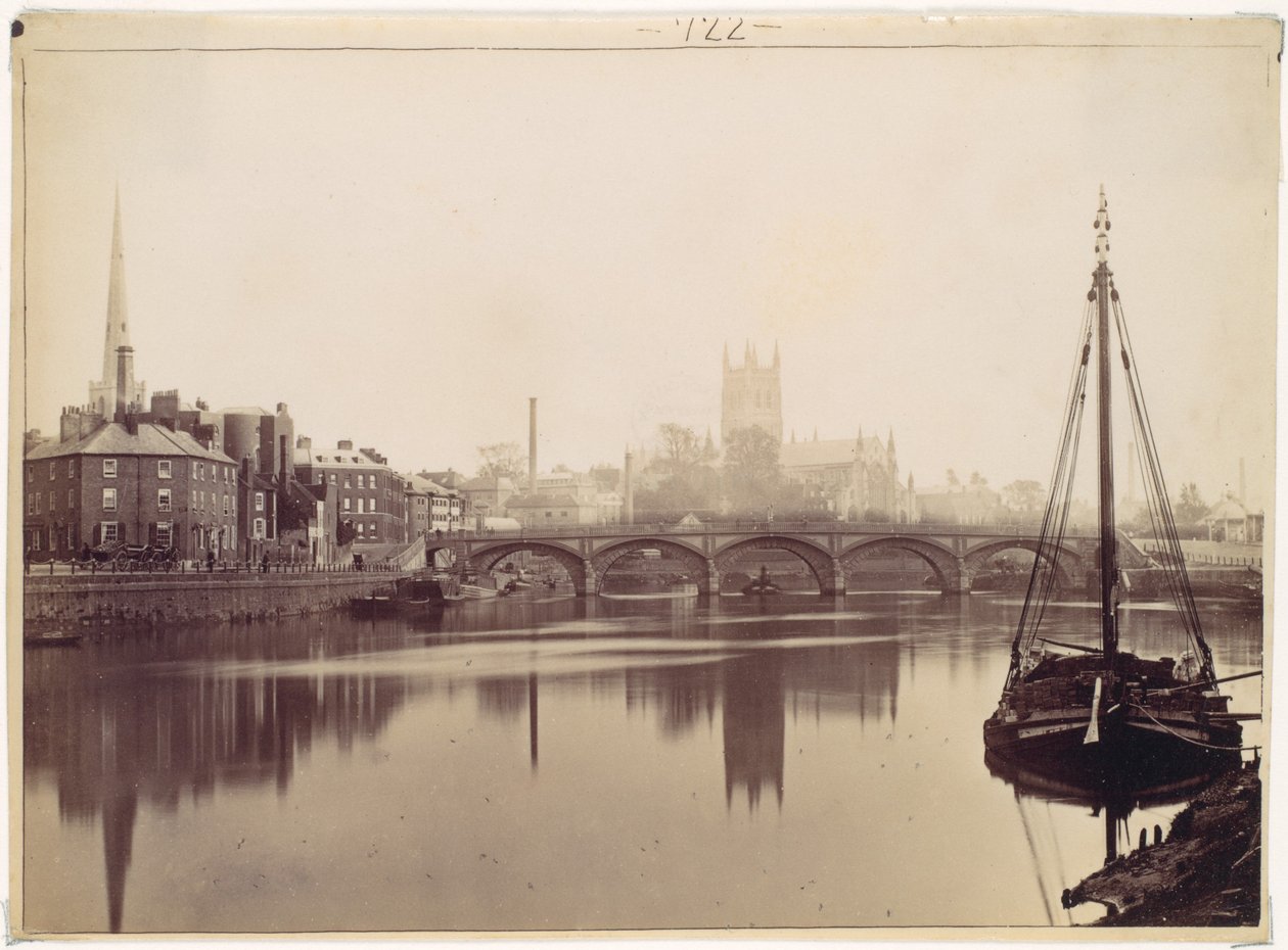 Worcester. Desde el Severn de Francis Bedford