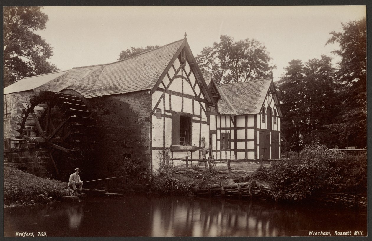 Wrexham, molino de Rossett de Francis Bedford