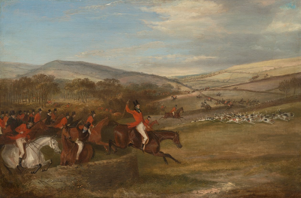 La Caza de Berkeley, 1842: Full Cry de Francis Calcraft Turner