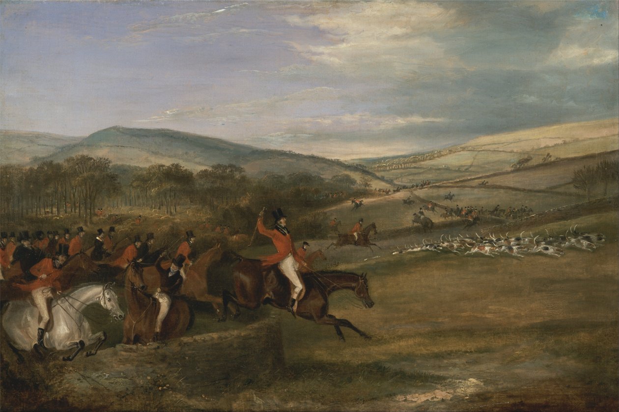 La Caza de Berkeley, 1842: Full Cry de Francis Calcraft Turner