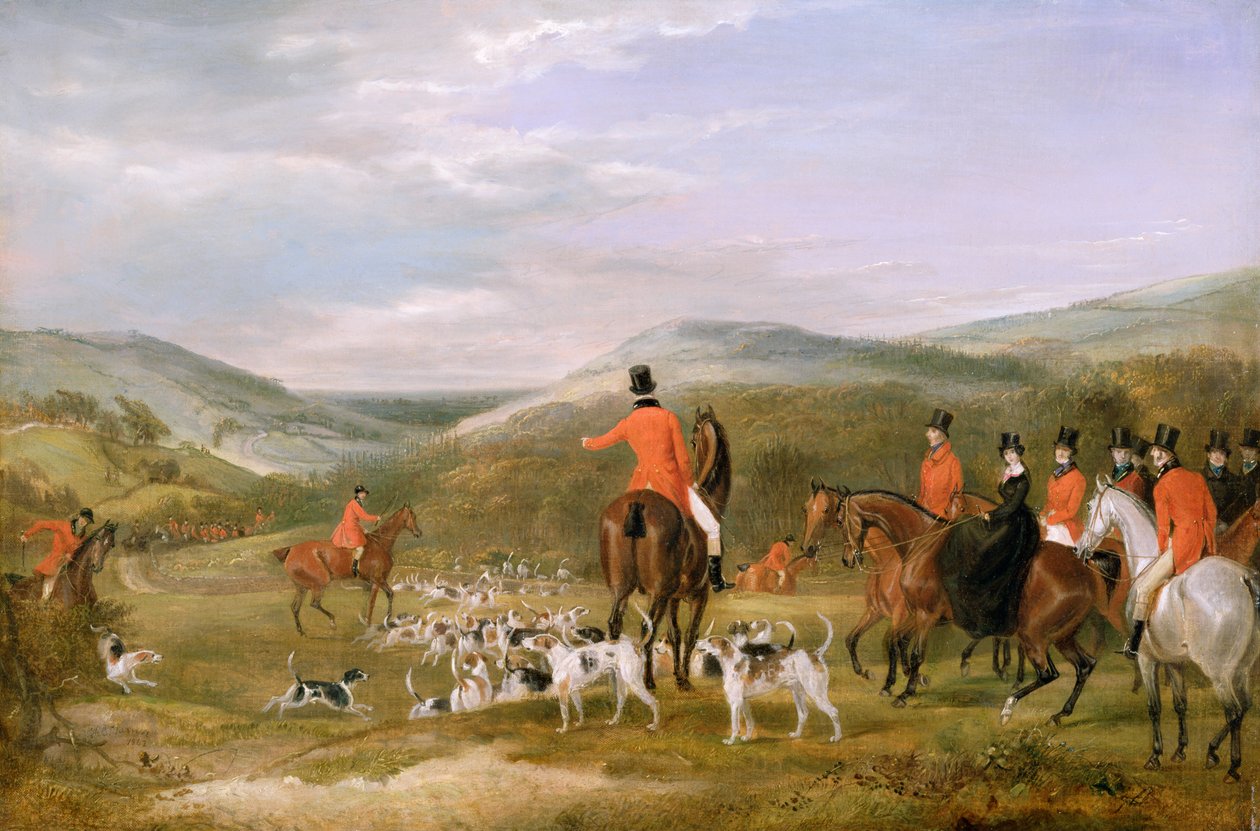 La caza de Berkeley, 1842: La reunión de Francis Calcraft Turner