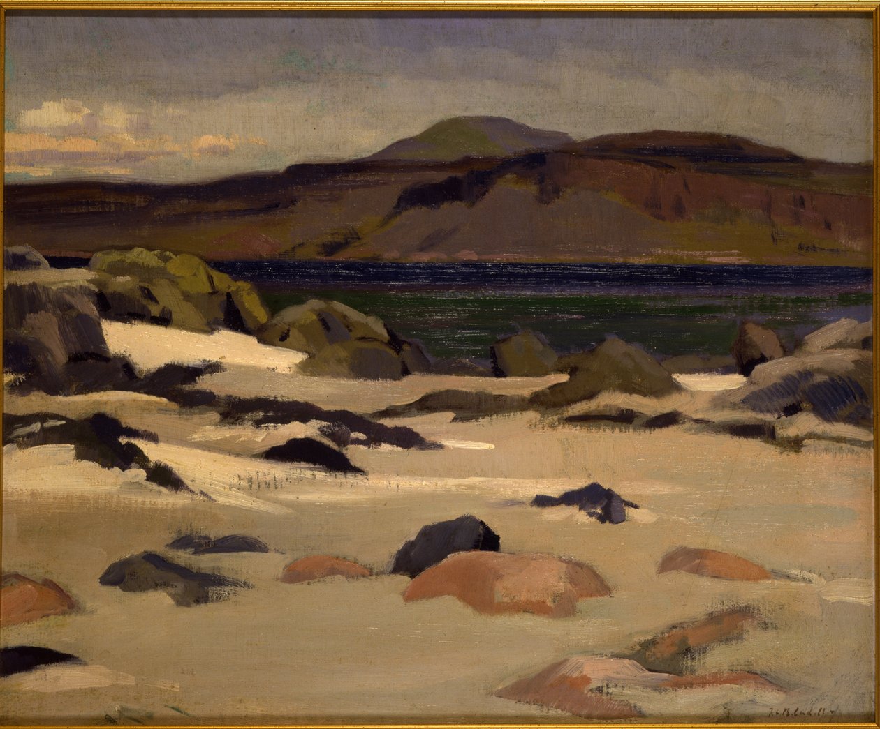 Ben More desde la Roca de la Vaca de Francis Campbell Boileau Cadell