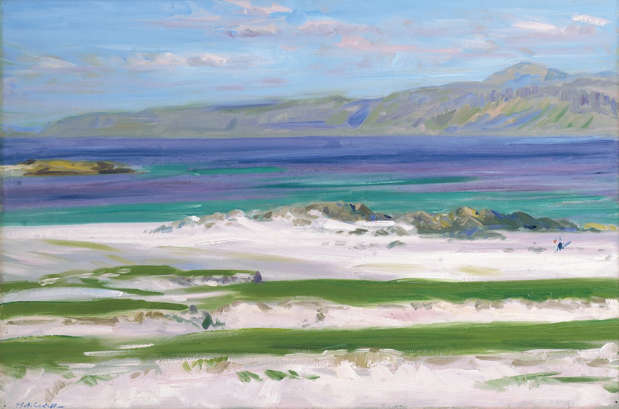 Iona Sound y Ben More de Francis Campbell Boileau Cadell