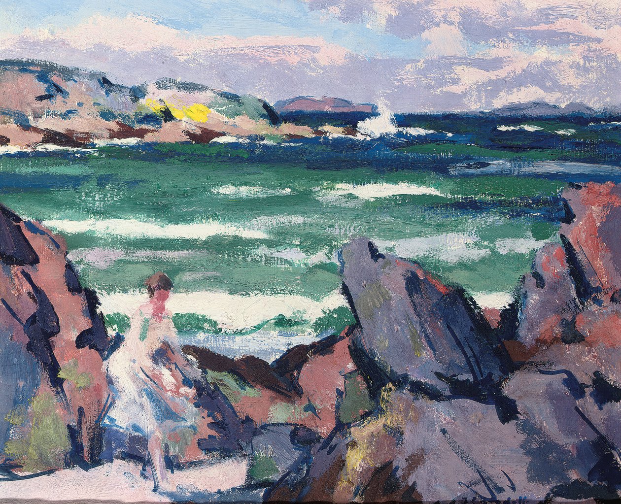Viento del Norte, Iona (El Bañista) de Francis Campbell Boileau Cadell