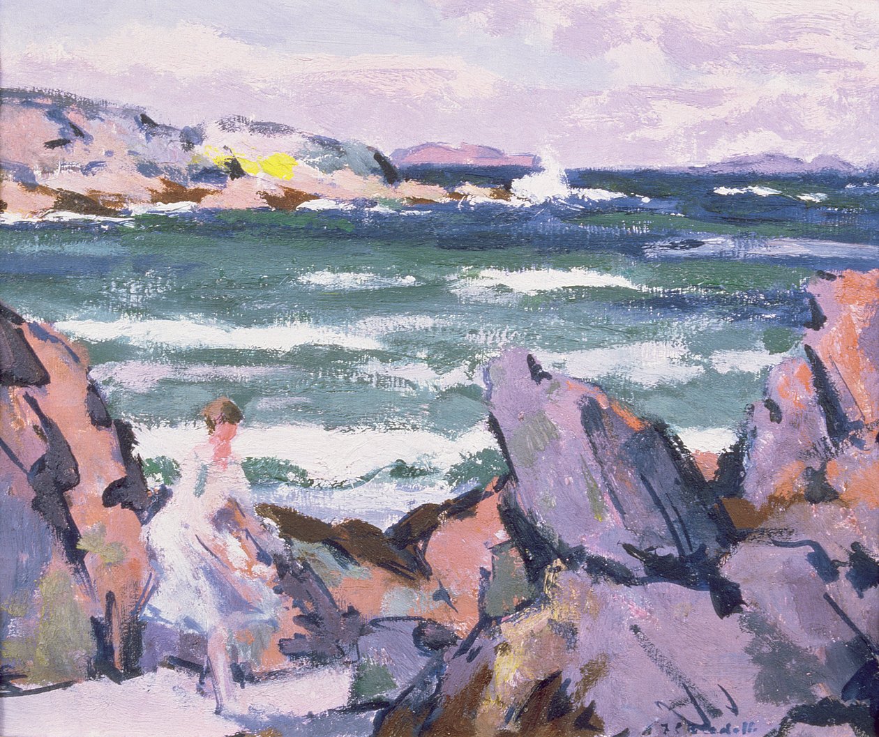 Viento del Norte, Iona (El Bañista) de Francis Campbell Boileau Cadell