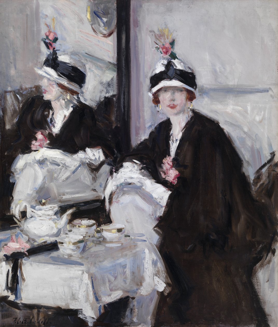 Reflejos (óleo sobre lienzo) de Francis Campbell Boileau Cadell