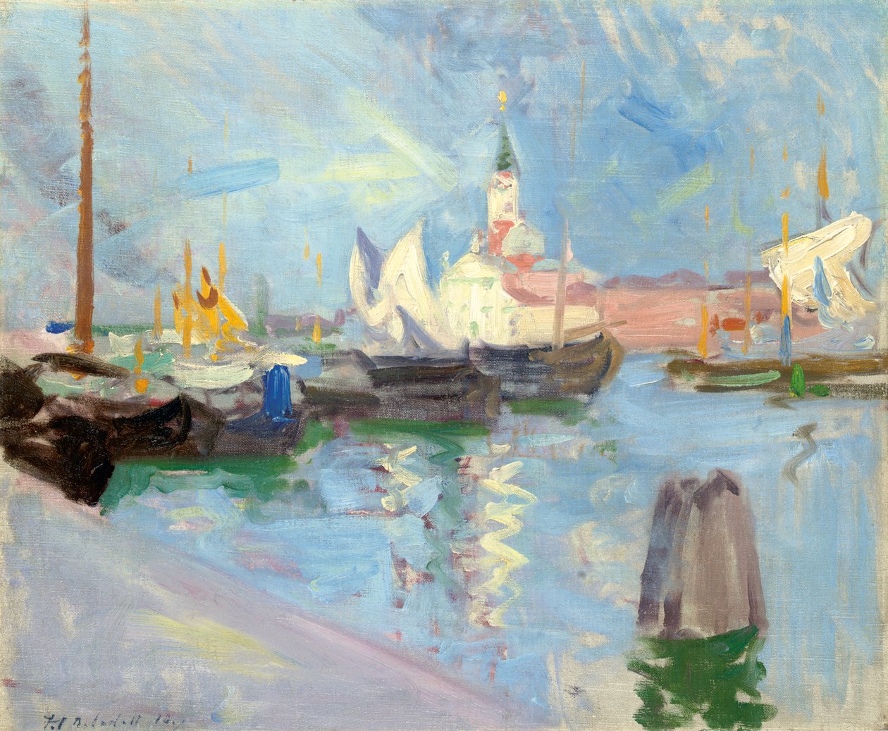 San Giorgio Maggiore, Venecia de Francis Campbell Boileau Cadell