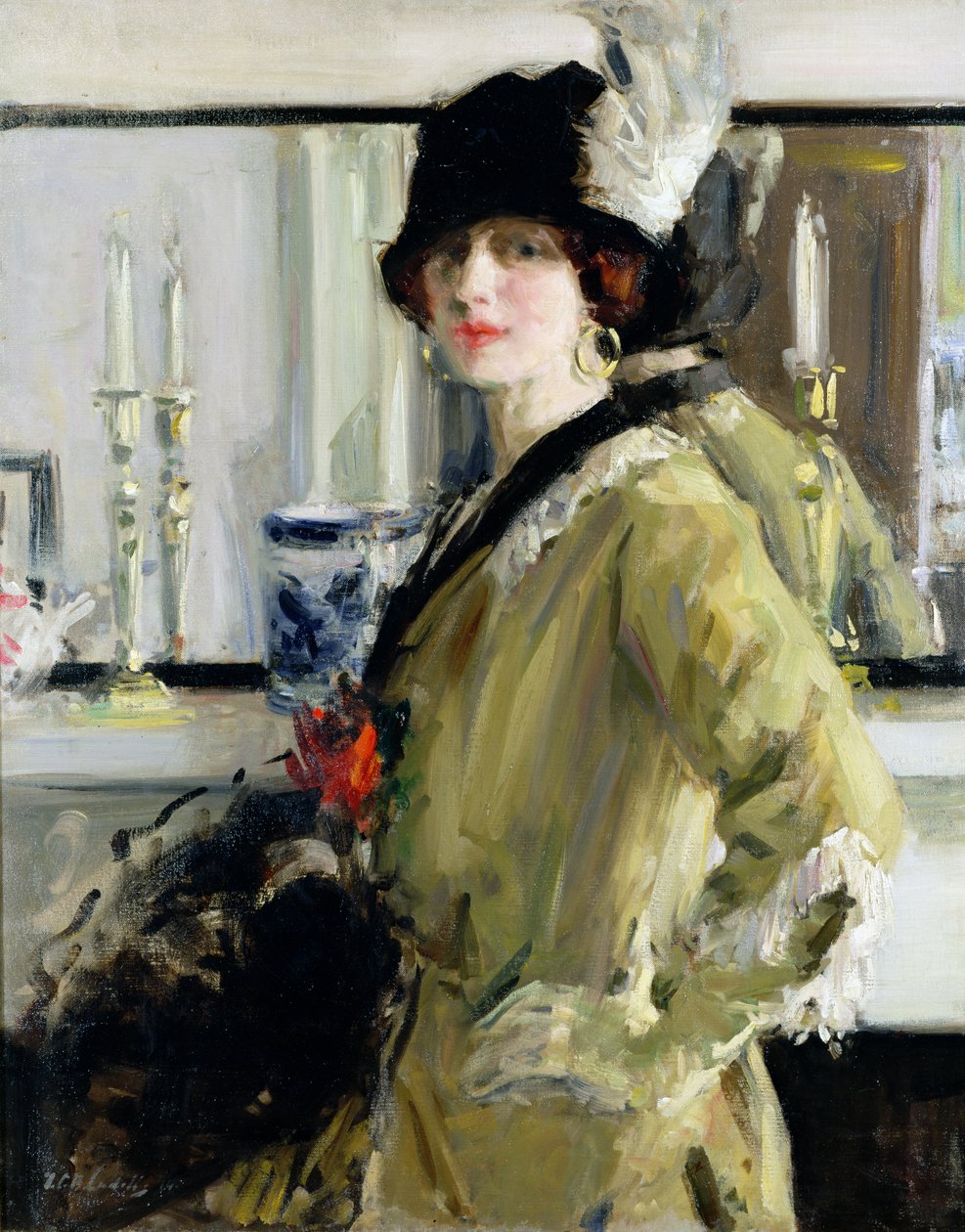 El Sombrero Negro de Francis Campbell Boileau Cadell