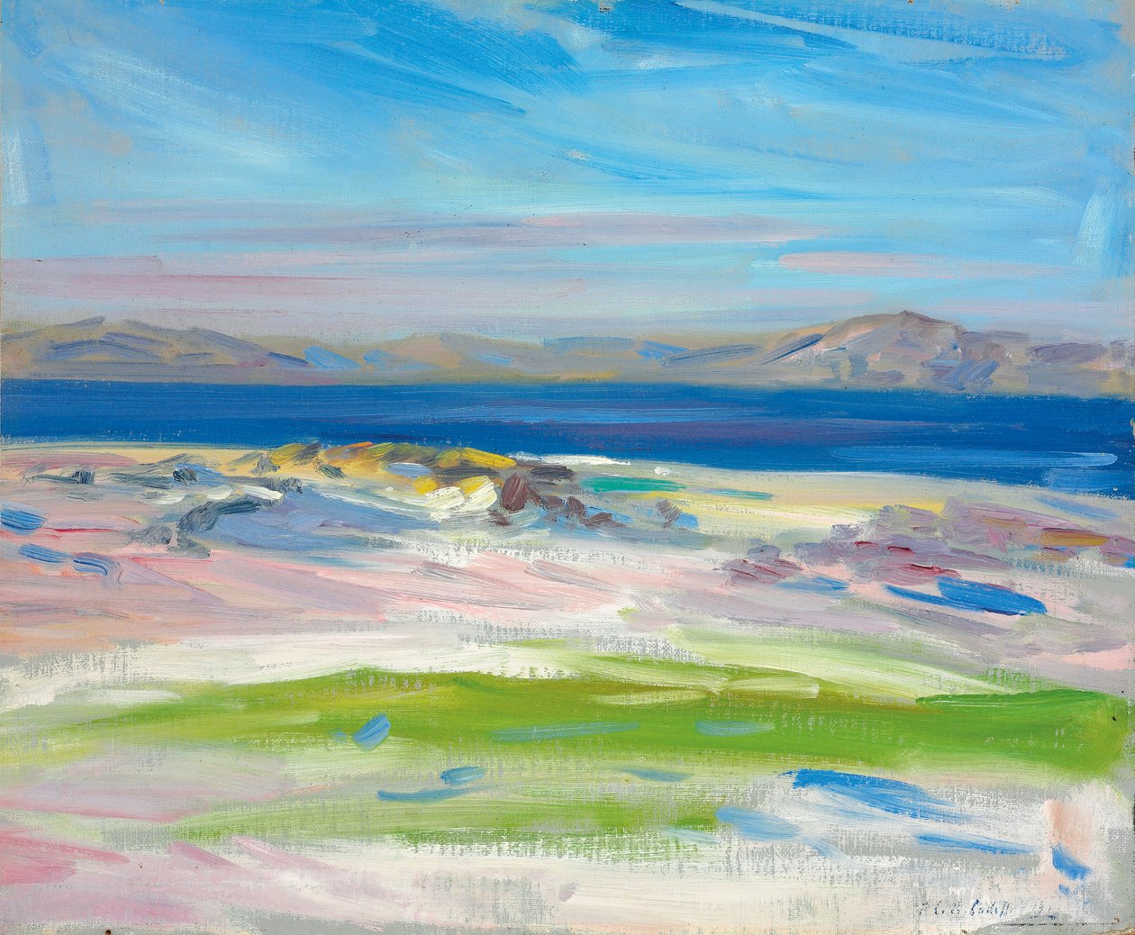 La Vista de las Arenas Blancas, Iona de Francis Campbell Boileau Cadell