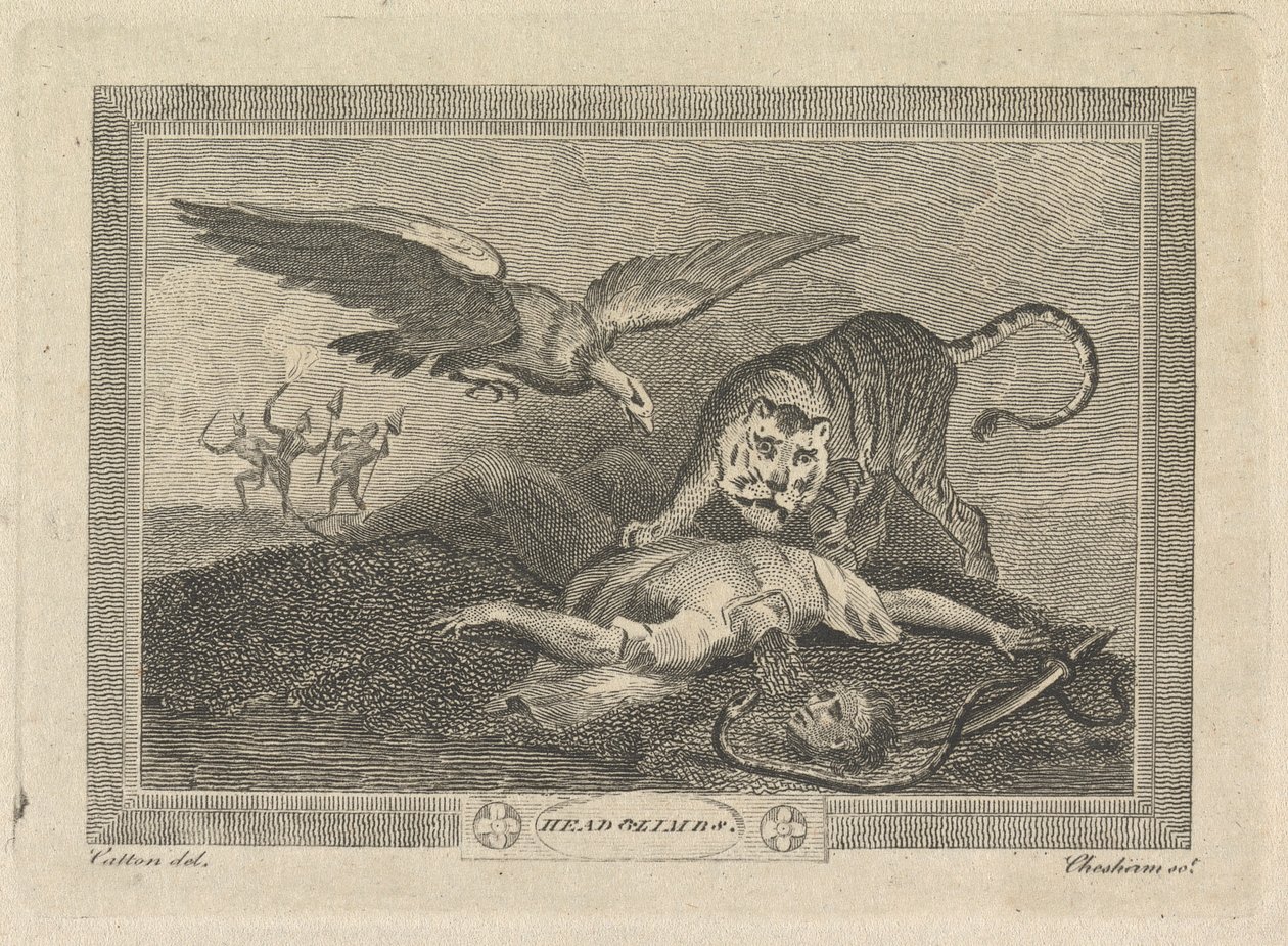 Cabeza y extremidades de Francis Chesham